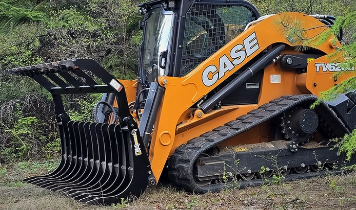 High Capacity Root Rake Grapple (GR120HC-6) - ANBO