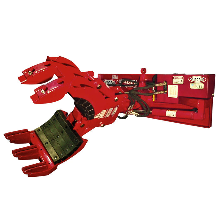 Skid Steer 5-Finger Rock & Tree Grapple - EZ Spot UR