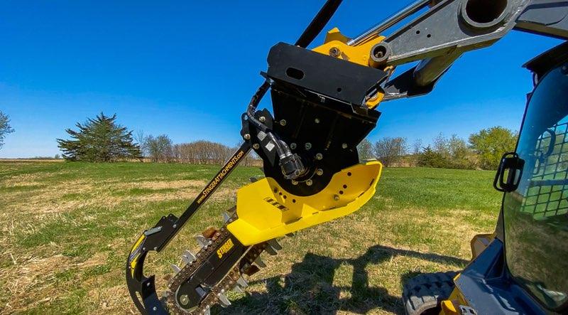 Stinger Attachments Skid Steer Bigfoot XD Trencher (BF)