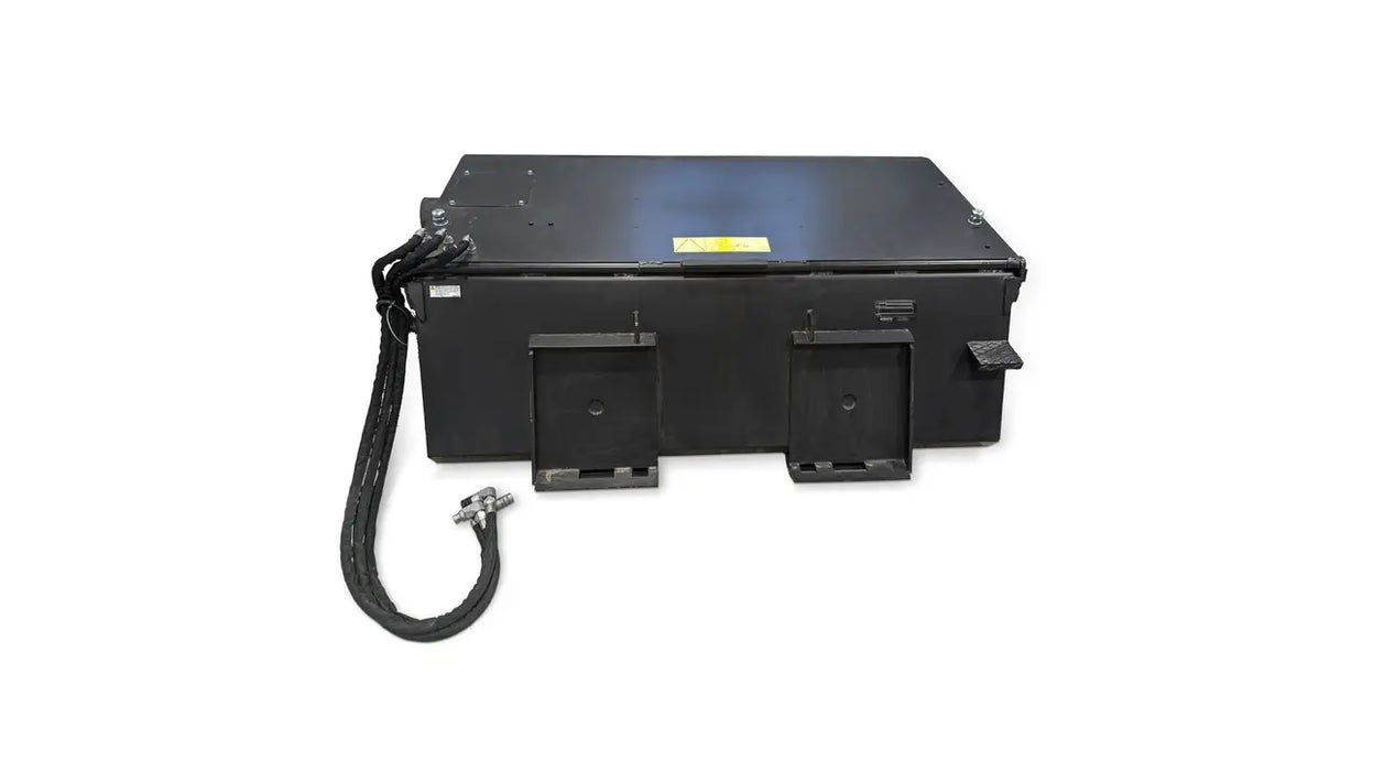 Heavy-Duty Sweeper Bucket for Skid Steers & Compact Track Loaders - Ignite Attachments