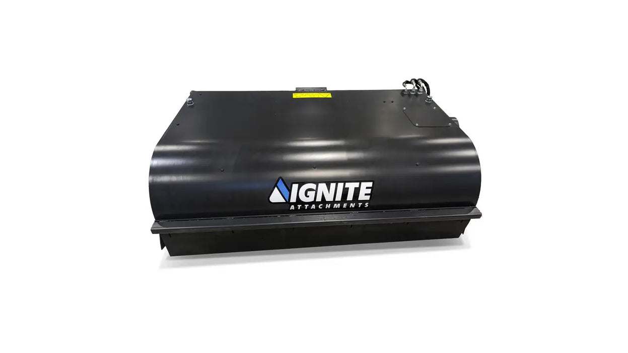 Heavy-Duty Sweeper Bucket for Skid Steers & Compact Track Loaders - Ignite Attachments