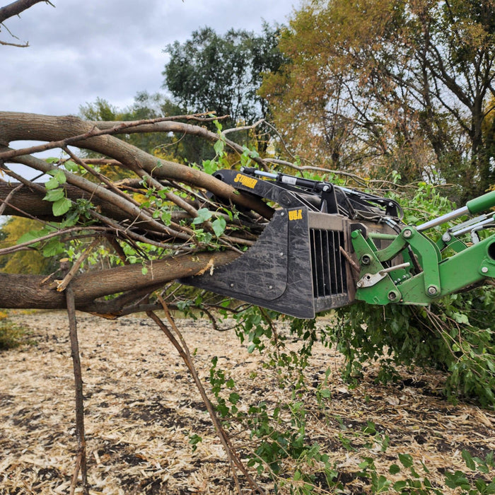 Stinger Attachments Open Sides Rock Grapple Bucket (ROG)