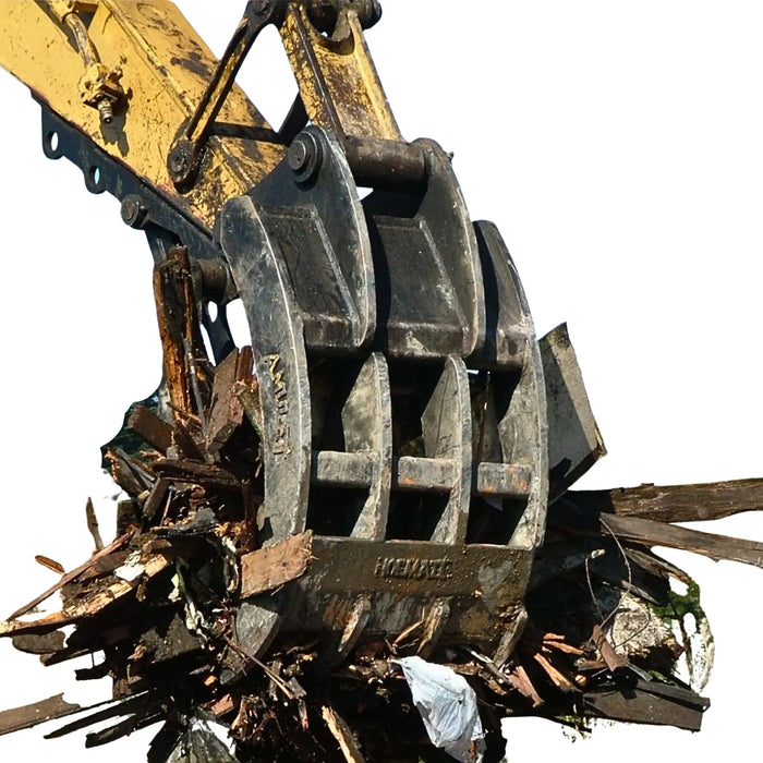 Amulet Hoemate Rake For Excavators and Backhoe Loaders