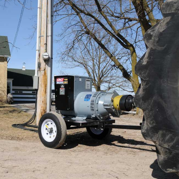 Baumalight QC Series - 4 Pole PTO Generators - 480 Volt 3-Phase