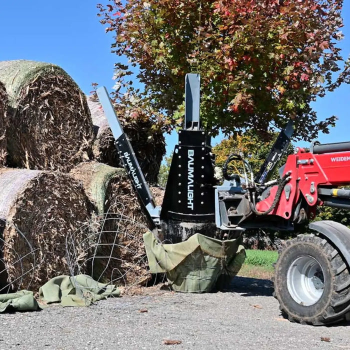 Tree Spade Attachment for Skid Steers - Baumalight DR444 Tree Transplanter Scoop