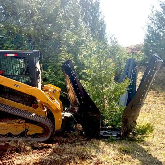 Tree Spade Attachment for Skid Steers - Baumalight DR444 Tree Transplanter Scoop