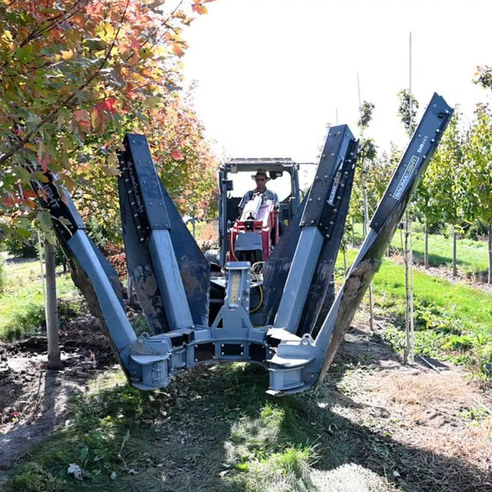 Tree Spade Attachment for Skid Steers - Baumalight DR444 Tree Transplanter Scoop