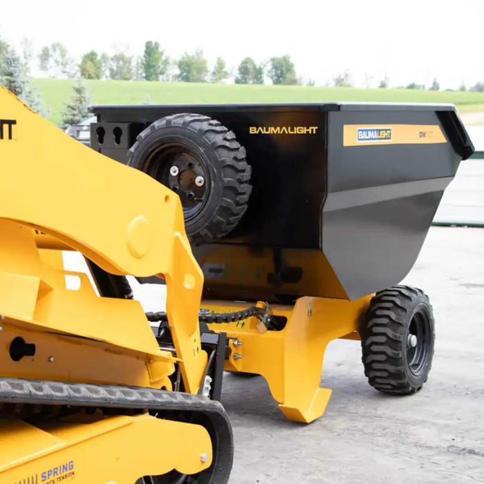 Baumalight DW51QT Mini Wheeled Tow Behind Dumper for Mini Skid Steers