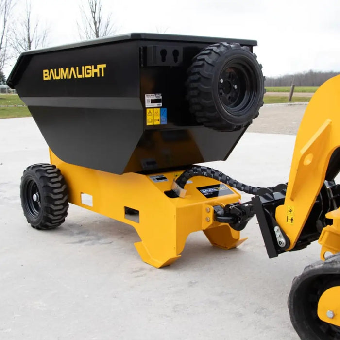 Baumalight DW51QT Mini Wheeled Tow Behind Dumper for Mini Skid Steers