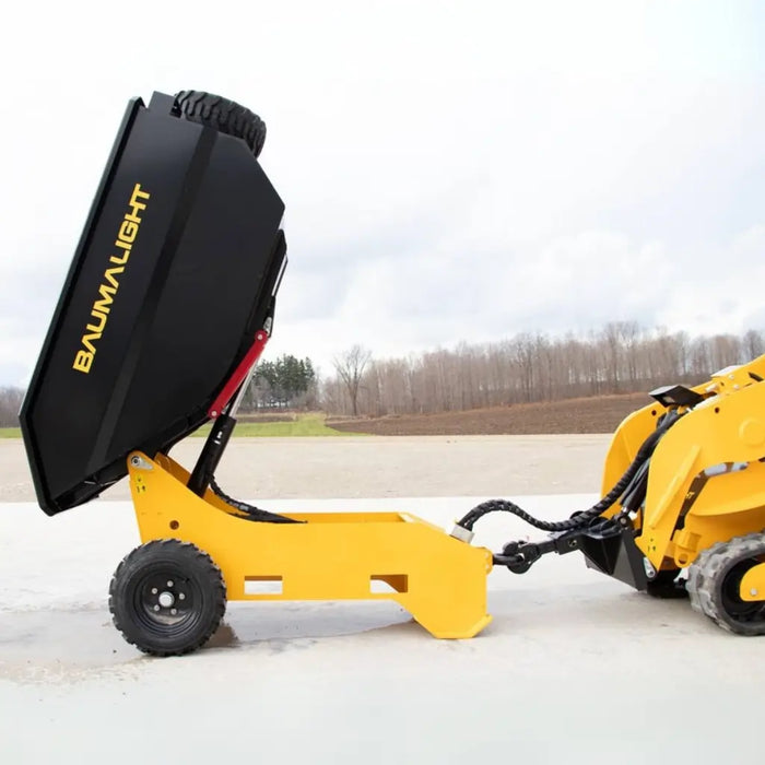 Baumalight DW51QT Mini Wheeled Tow Behind Dumper for Mini Skid Steers