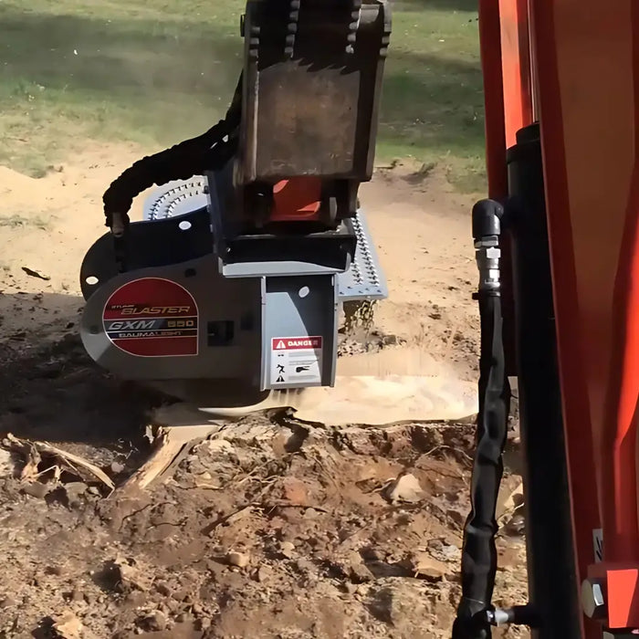 Baumalight GXM550 Stump Grinder For 3.5 - 8 Ton Excavators