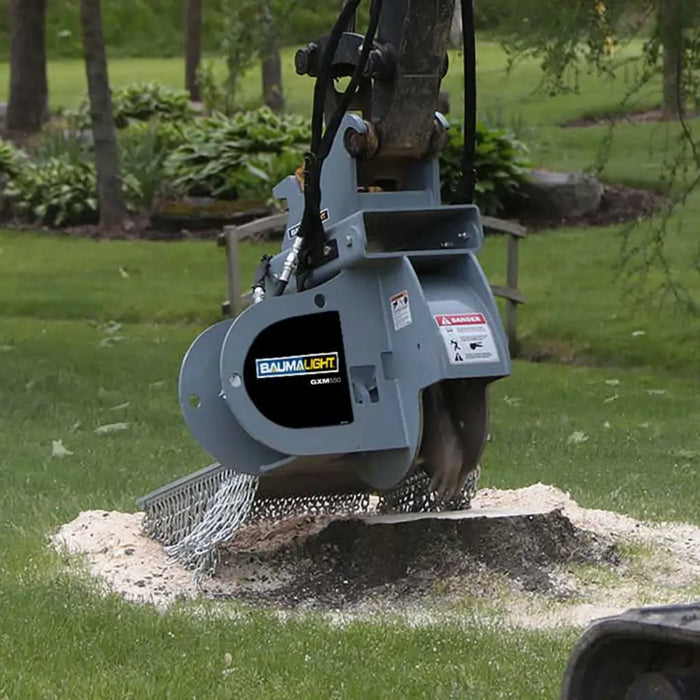 Baumalight GXM550 Stump Grinder For 3.5 - 8 Ton Excavators