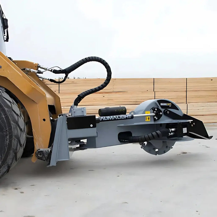 Skid Steer Stump Grinder (12V Swing Actuator) - Baumalight S22