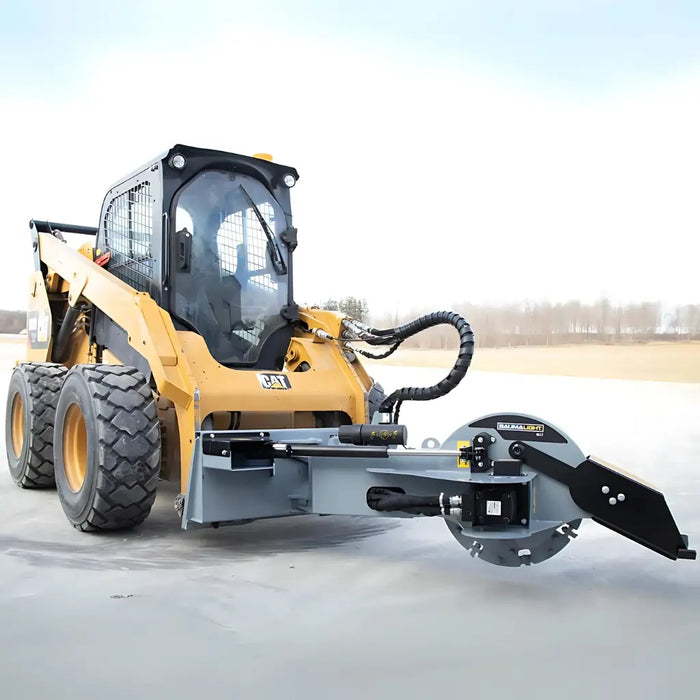 Skid Steer Stump Grinder (12V Swing Actuator) - Baumalight S22