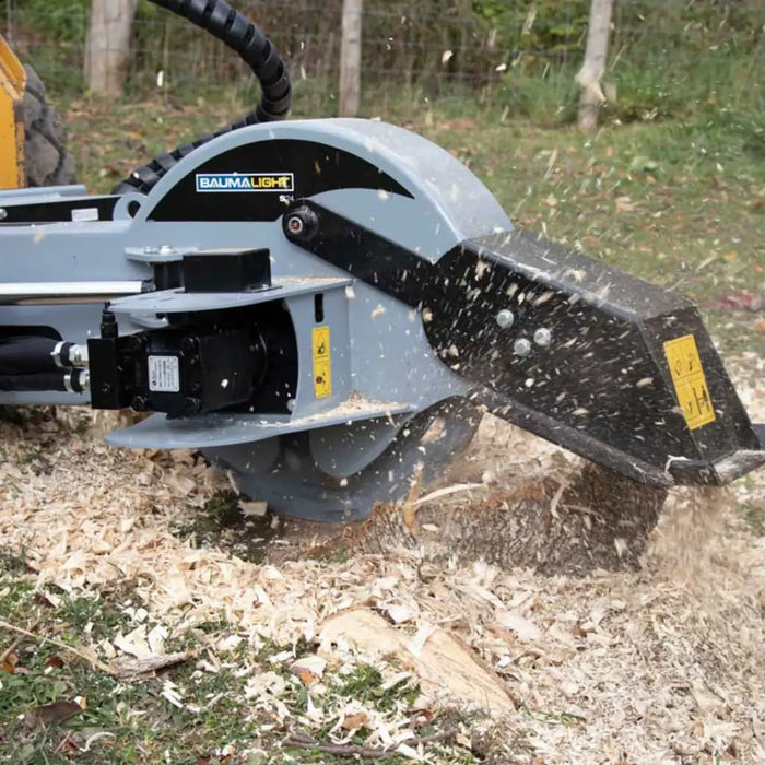 Baumalight S24 Stump Grinder With Swing Cylinder For Skid Steers