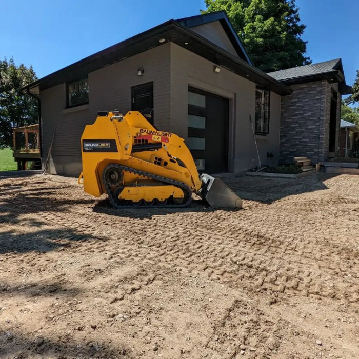 Baumalight Mini Track Loader powered by Yanmar