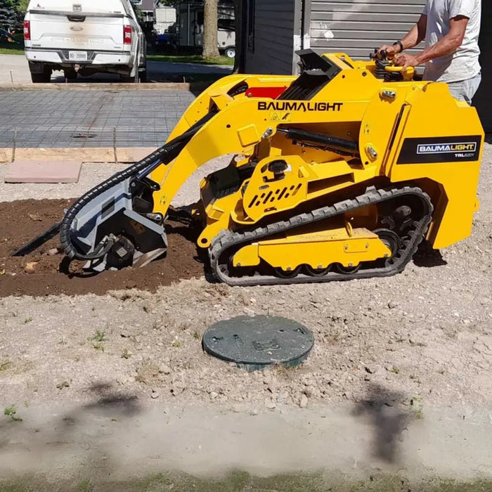 Baumalight Mini Track Loader powered by Yanmar