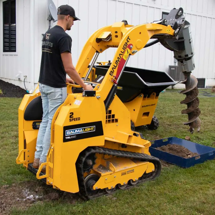 Baumalight 2-Speed Mini Track Loader powered by Kubota