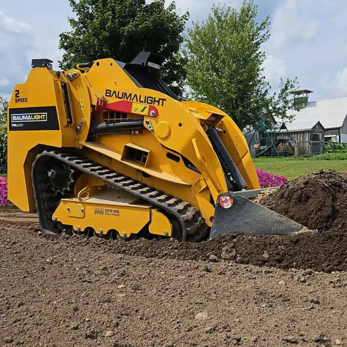 Baumalight 2-Speed Mini Track Loader powered by Kubota