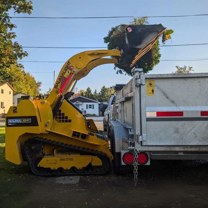 Baumalight 2-Speed Mini Track Loader powered by Yanmar