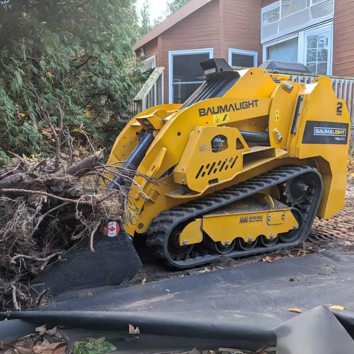 Baumalight 2-Speed Mini Track Loader powered by Yanmar