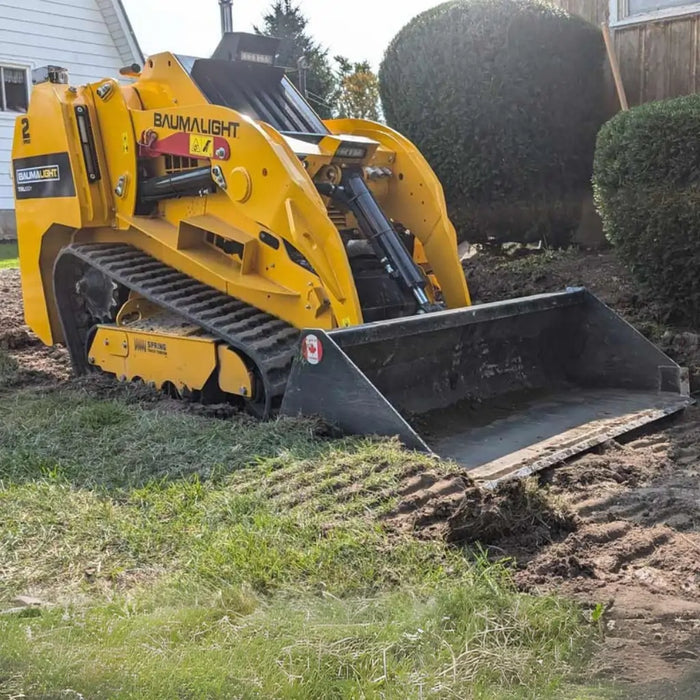 Baumalight 2-Speed Mini Track Loader powered by Yanmar