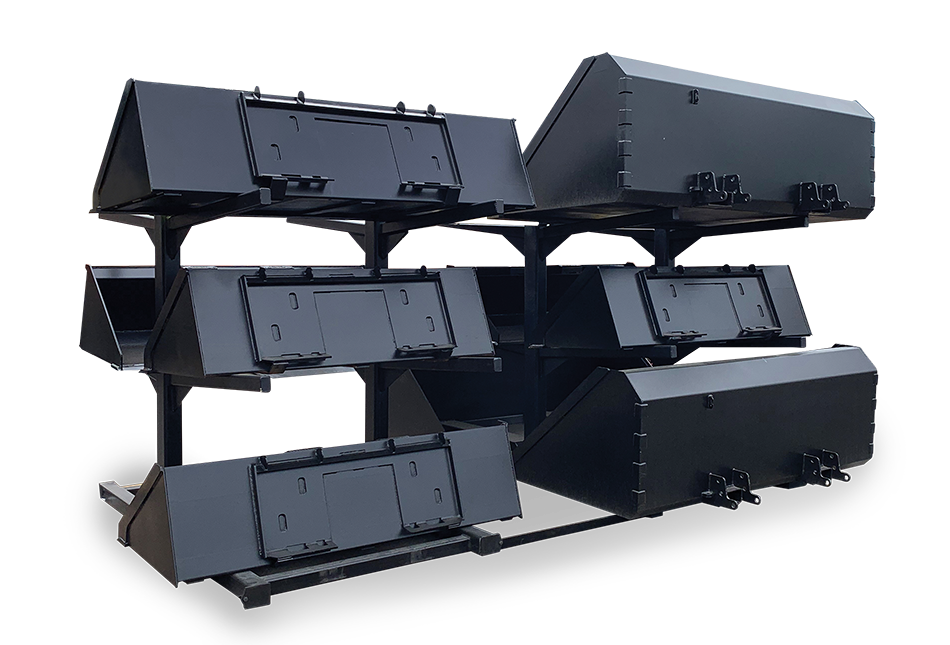 Star Industries Forklift Bucket Racks