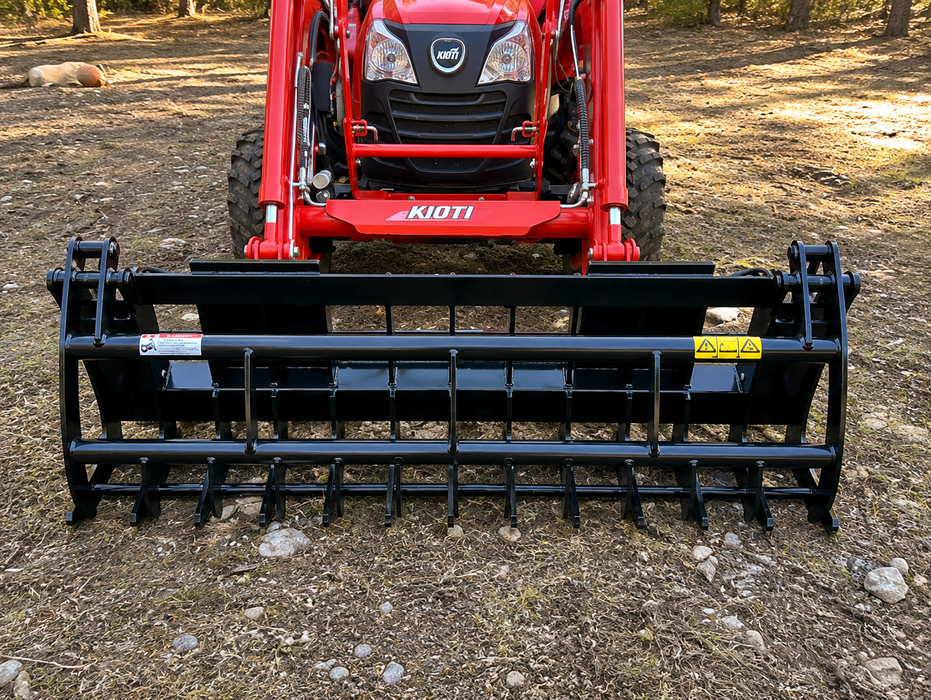 Utility Grapple Rake for Sub-Compact Tractors (UTSC-5) - ANBO