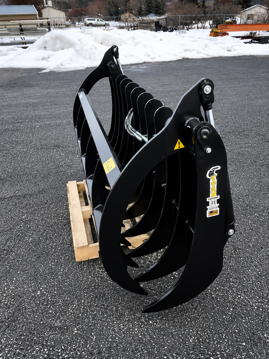 Industrial Wide-Tine Root Grapple (GR160-12) - ANBO