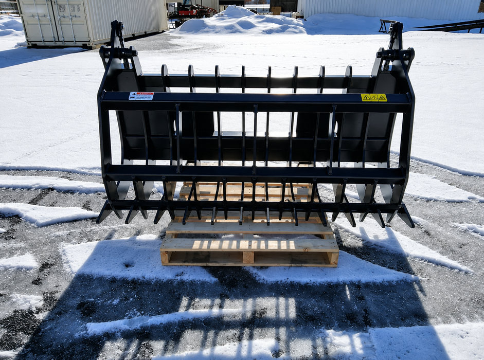 Heavy-Duty High Capacity Root Grapple (GR160HC-8) - ANBO