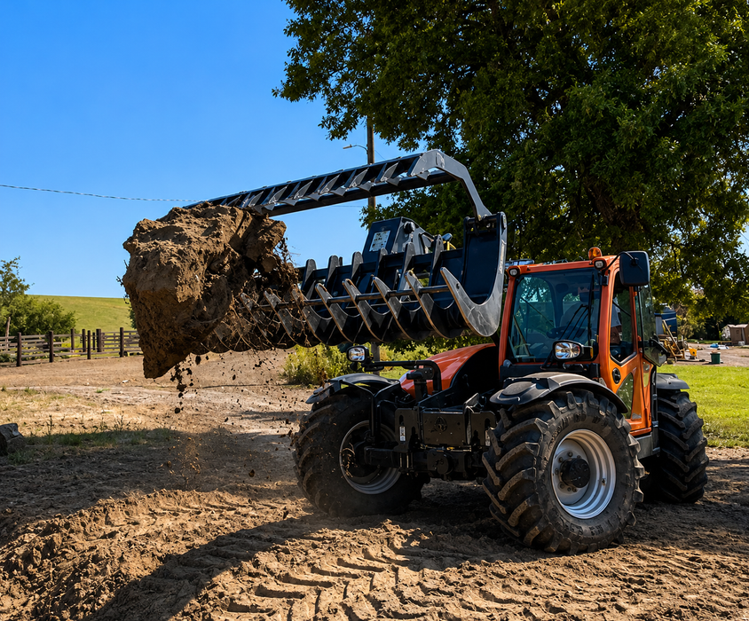 Commercial High Capacity Grapple Attachment (GR200HC-8) - ANBO