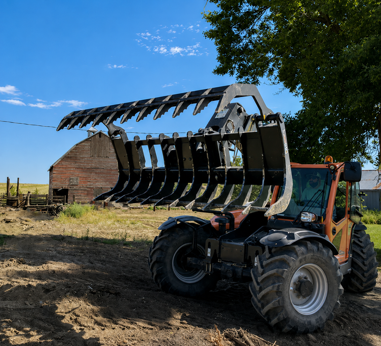 Commercial High Capacity Grapple Attachment (GR200HC-8) - ANBO
