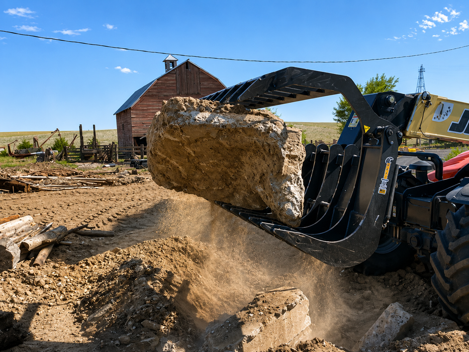Commercial High Capacity Grapple Attachment (GR200HC-8) - ANBO