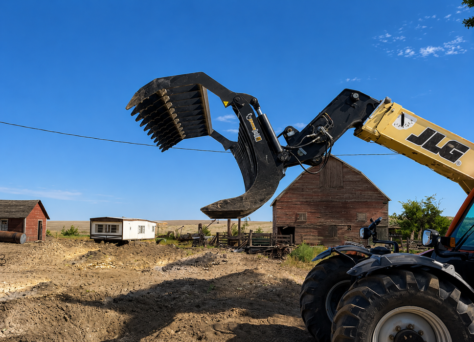 Commercial High Capacity Grapple Attachment (GR200HC-8) - ANBO