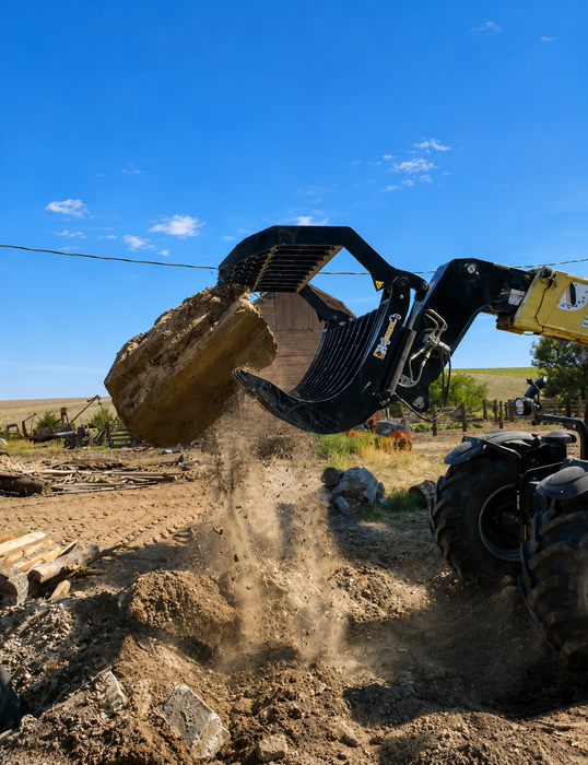 Commercial High Capacity Grapple Attachment (GR200HC-8) - ANBO