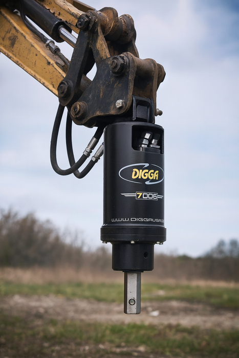 Digga 7DDS High Flow Auger Drive – Maximum Depth &amp; Durability