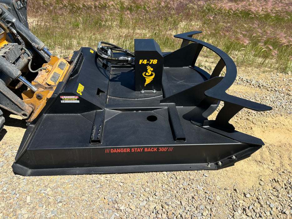 Stinger Attachments Skid Steer Twister F4 Brush Cutter (TF4)