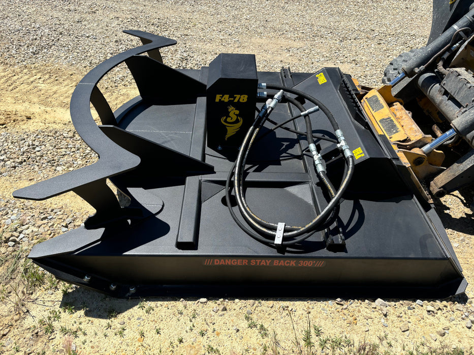 Stinger Attachments Skid Steer Twister F4 Brush Cutter (TF4)
