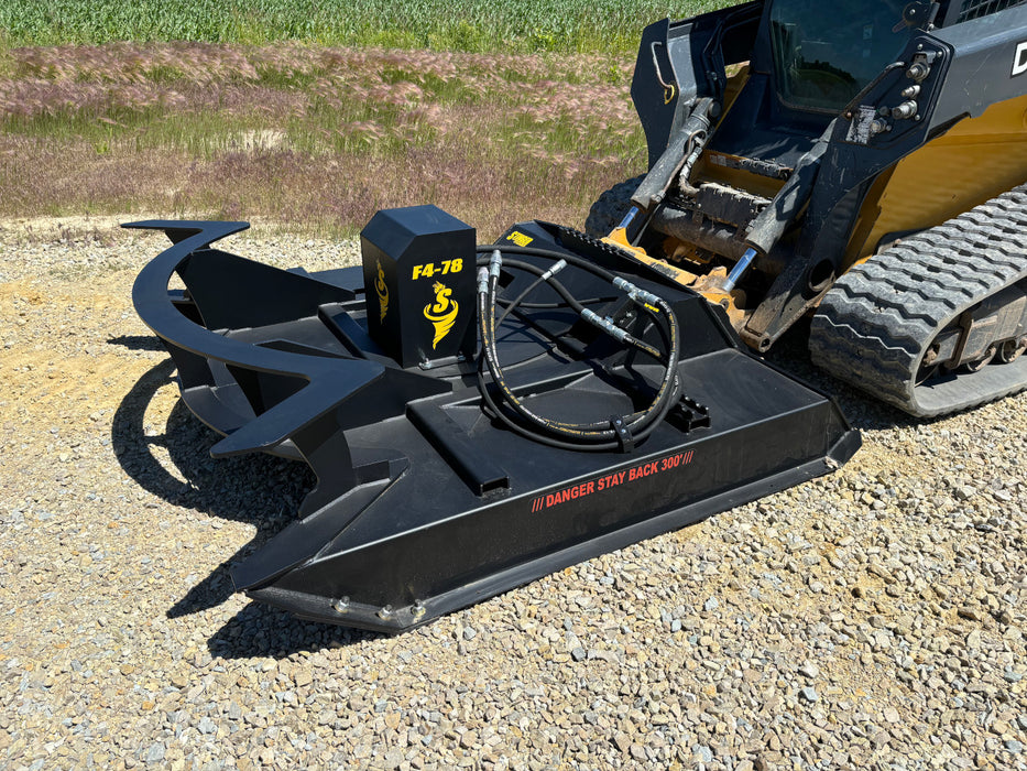 Stinger Attachments Skid Steer Twister F4 Brush Cutter (TF4)