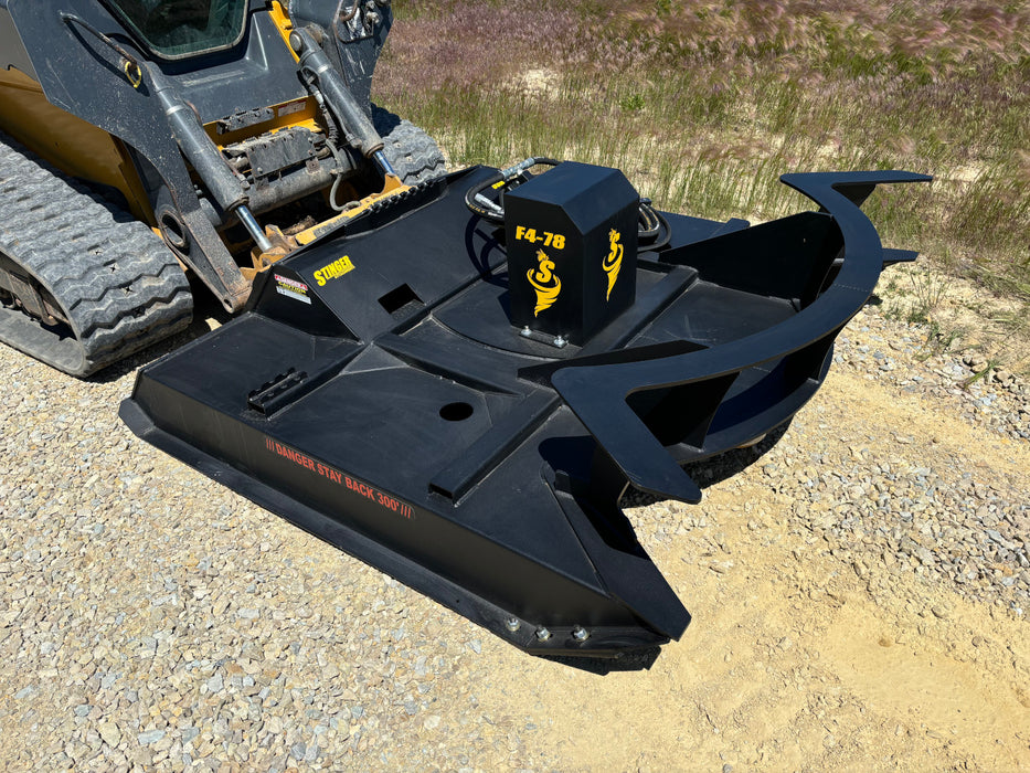 Stinger Attachments Skid Steer Twister F4 Brush Cutter (TF4)