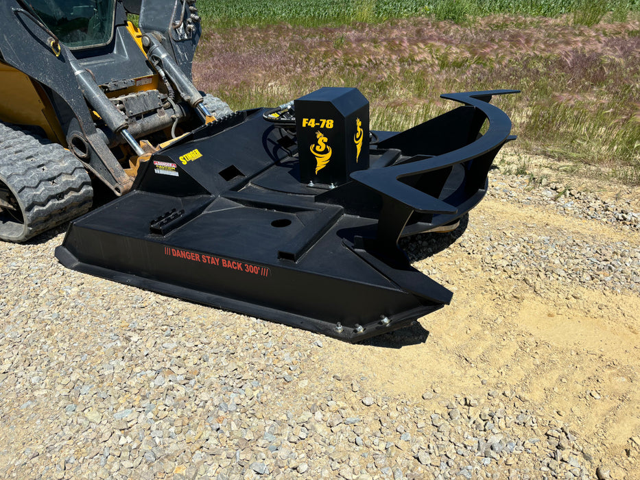 Stinger Attachments Skid Steer Twister F4 Brush Cutter (TF4)