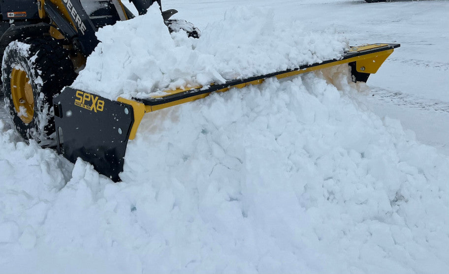 Stinger Attachments Tractor Snow Pusher Extreme Rotating/Oscillating (SPXR)