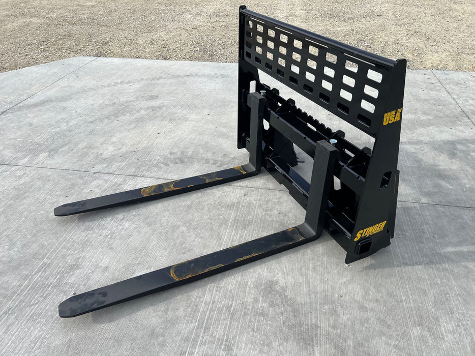 Stinger Attachments Utility Tractor Pallet Forks Attachment (PFSB)