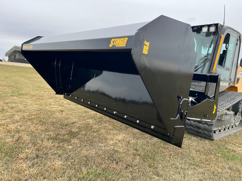 Stinger Attachments Skid Steer Hydraulic Dump Bucket (HDB)