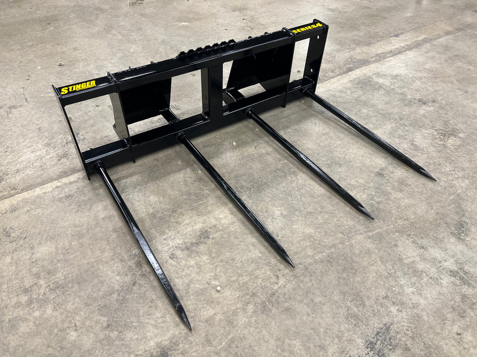 Stinger Attachments Bale Spear – Series 4  Double Large Round Bale Mover (BS4)