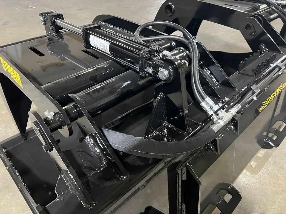 Stinger Attachments Skid Steer Demolition Grapple Bucket (DG)
