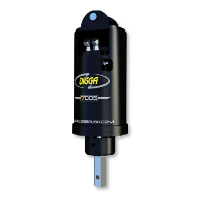 Digga 7DDSH-11 Ultra-Duty Auger Drive Kit – 2.5" Hex for High-Flow Skid Steers