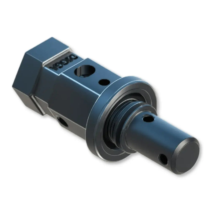Digga Auger Adapter - 2" Hex Female to 2" Round Male
