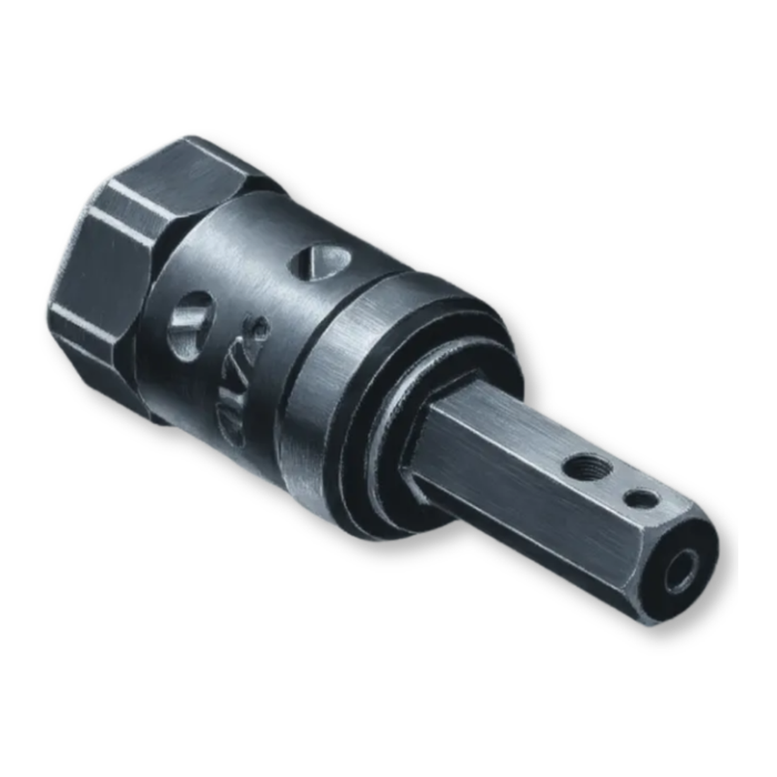 Digga Auger Adapter - 3" Hex Female to 2.5" Hex Male