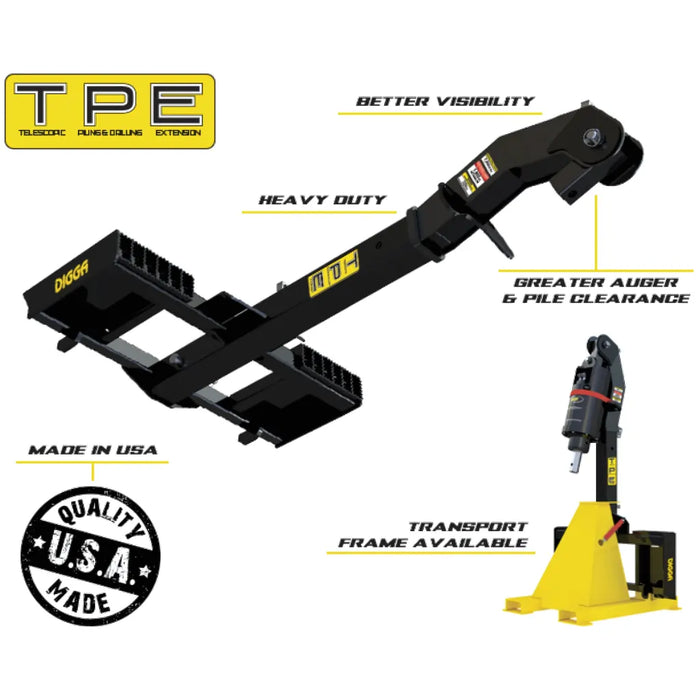 Digga TPE Extension Mounting Bracket – Extend Your Drilling Power